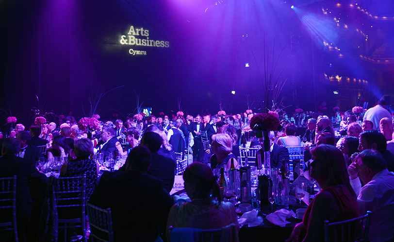 Art & Business Cymru awards ceremony
